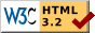W3C Valid HTML 3.2